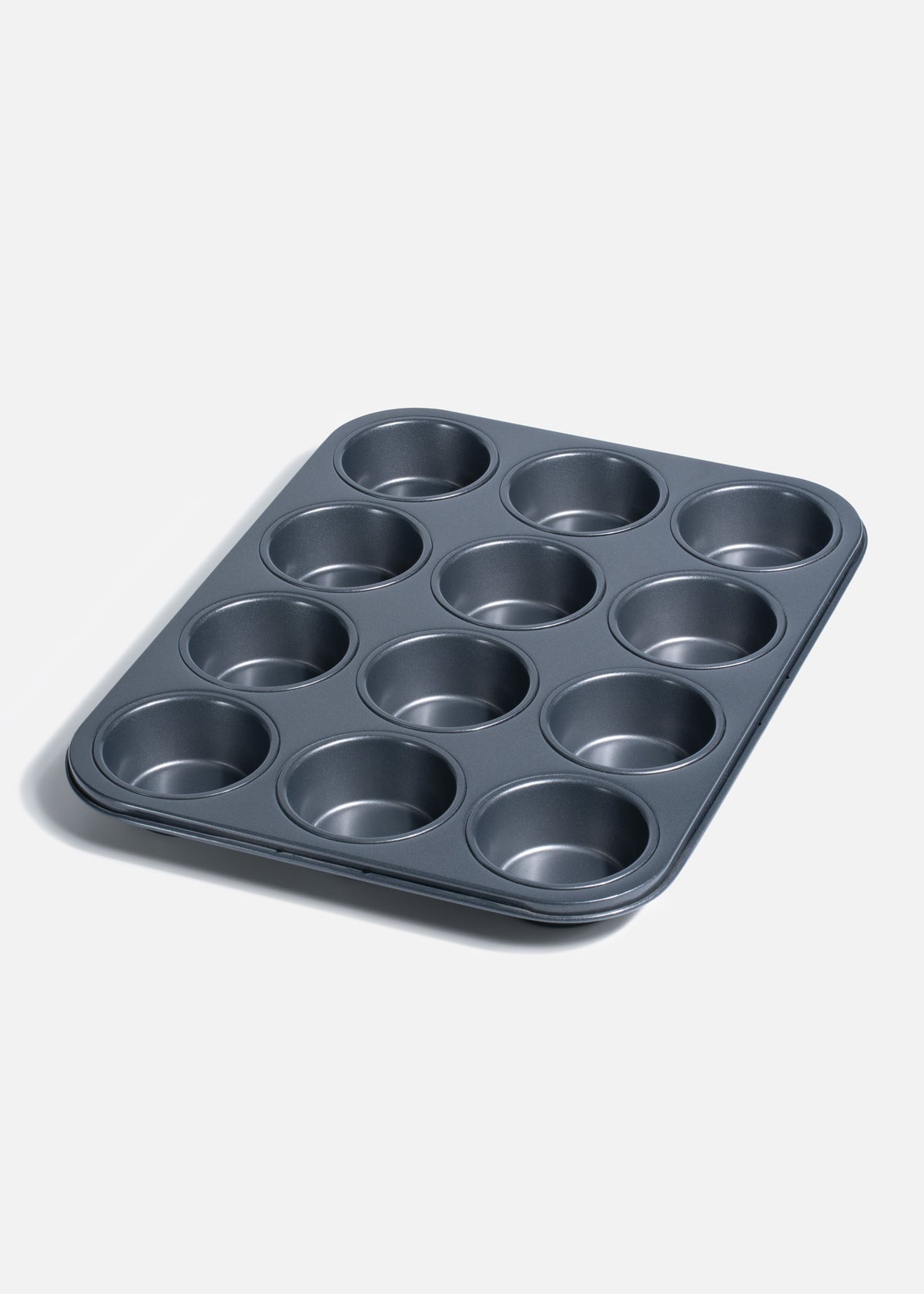 Molde para muffins de acero inoxidable gris oxford Titán — imagen de producto, vista 8