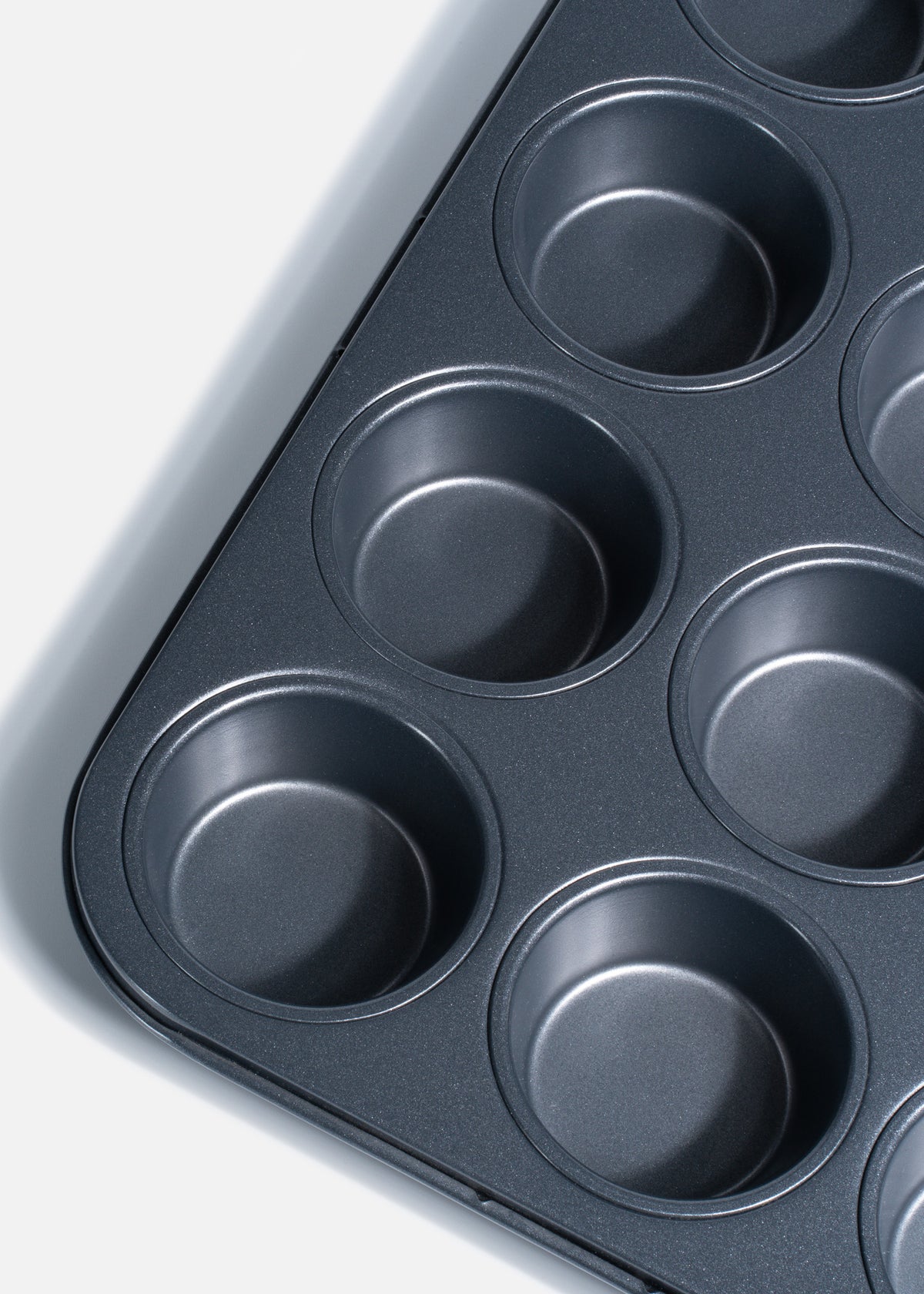 Molde para muffins de acero inoxidable gris oxford Titán — imagen de producto, vista 9