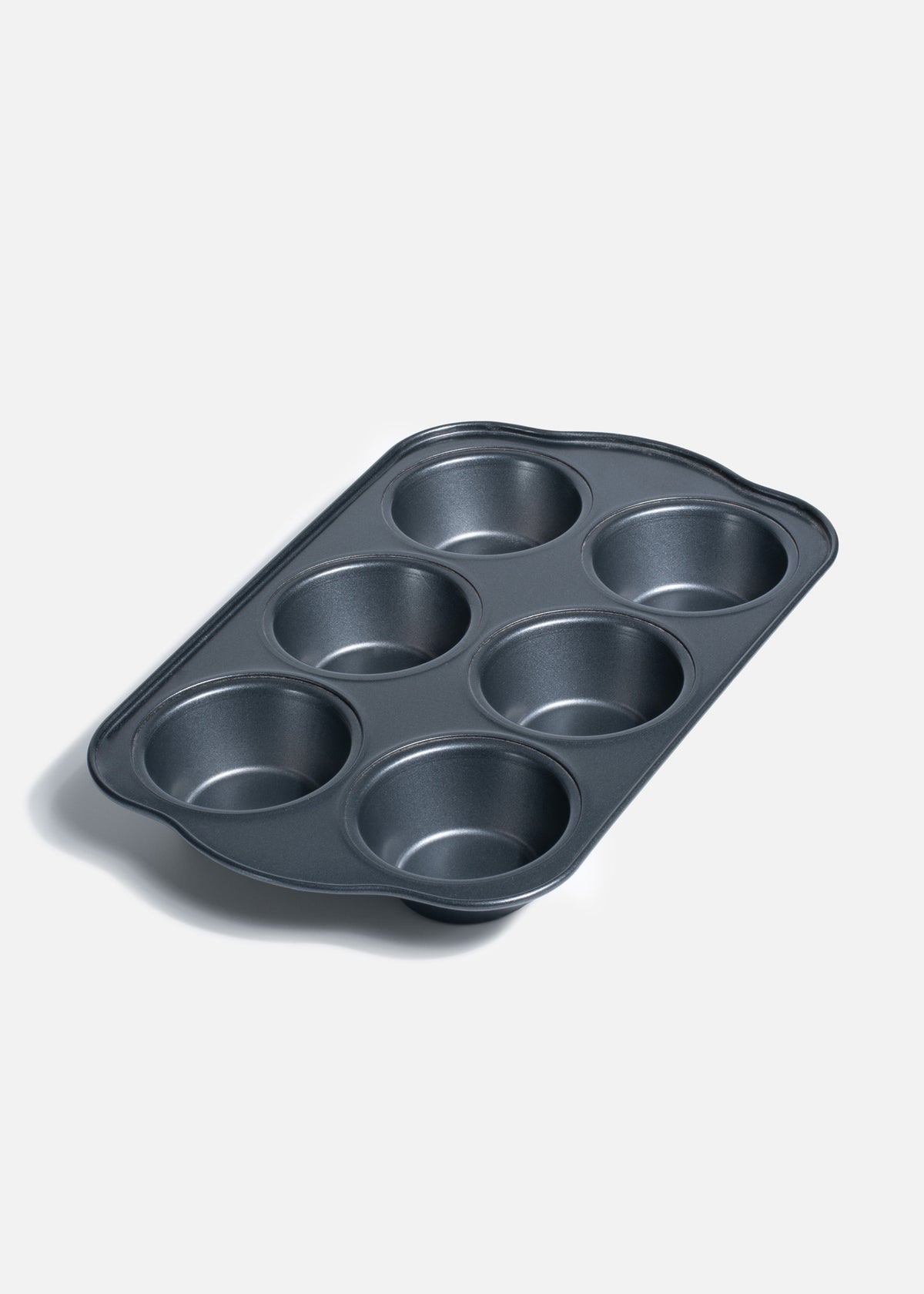 Molde para muffins de acero inoxidable gris oxford Titán — imagen de producto, vista 3