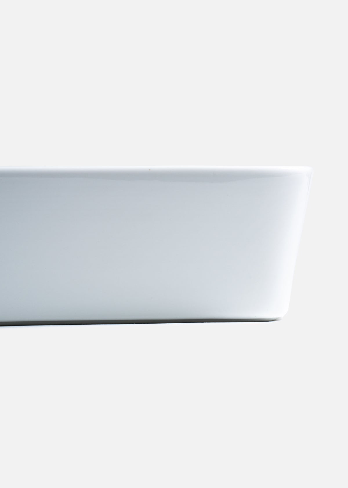 Molde refractario de porcelana blanco para hornear 32.5 x 22 x 8 cm — imagen de producto, vista 4
