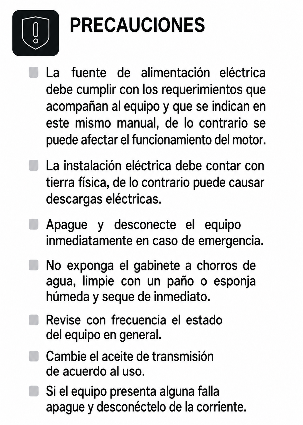 Molino industrial para carne de 180 kg/h 1 HP. Potencia de 750 W. Cedazo 12. Charola y gabinete de acero inoxidable grado alimenticio, corona, cabezal y gusano de acero inoxidable. Rhino MOCA-12 — imagen de producto
