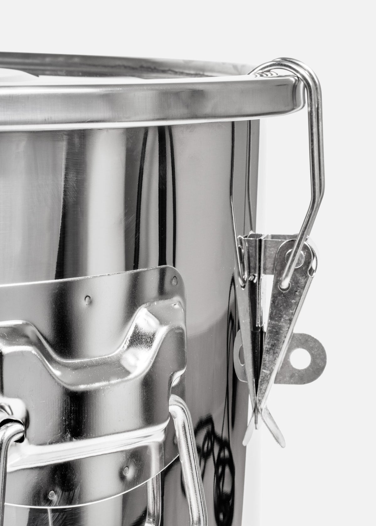 Olla de acero inoxidable 201 plata con sello hermético de clip 50 L — imagen de producto