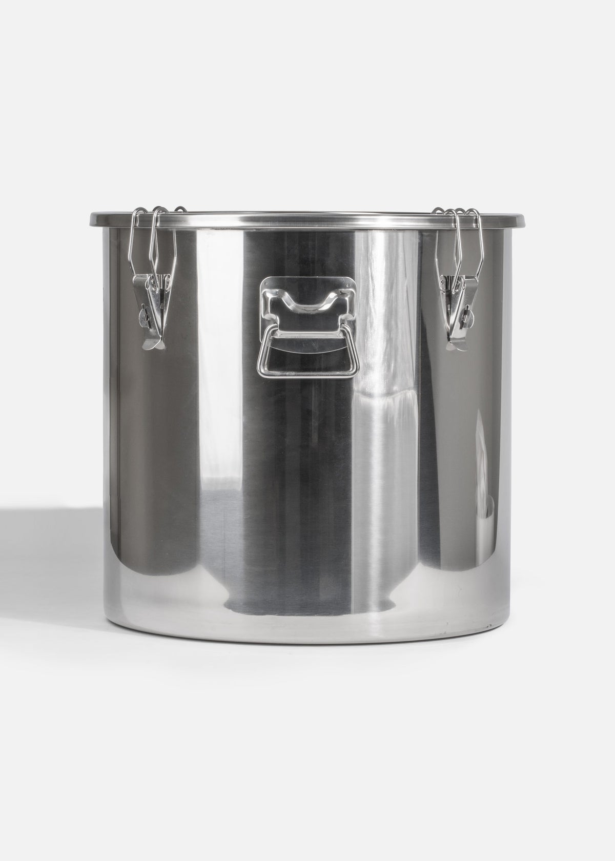 Olla de acero inoxidable 201 plata con sello hermético de clip NSF 71 L — imagen de producto