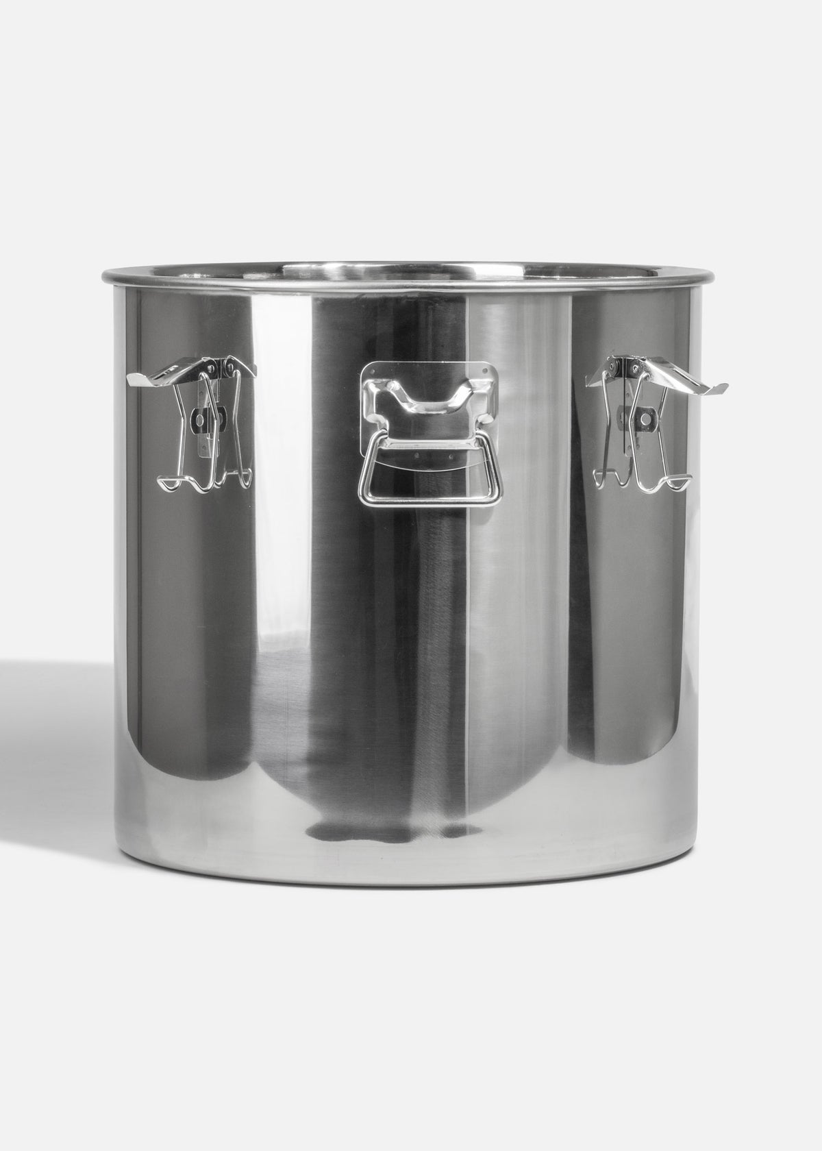 Olla de acero inoxidable 201 plata con sello hermético de clip NSF 71 L — imagen de producto