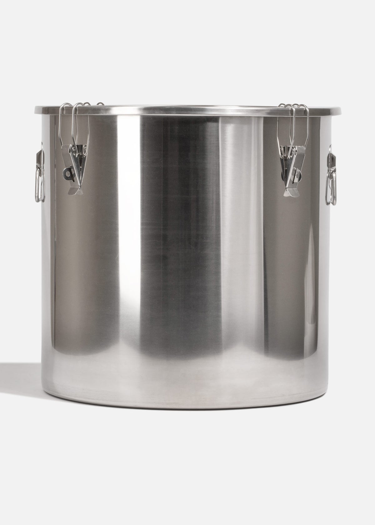 Olla de acero inoxidable 201 plata con sello hermético de clip NSF 98 L — imagen de producto