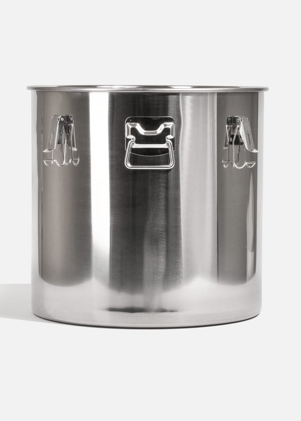 Olla de acero inoxidable 201 plata con sello hermético de clip NSF 98 L — imagen de producto