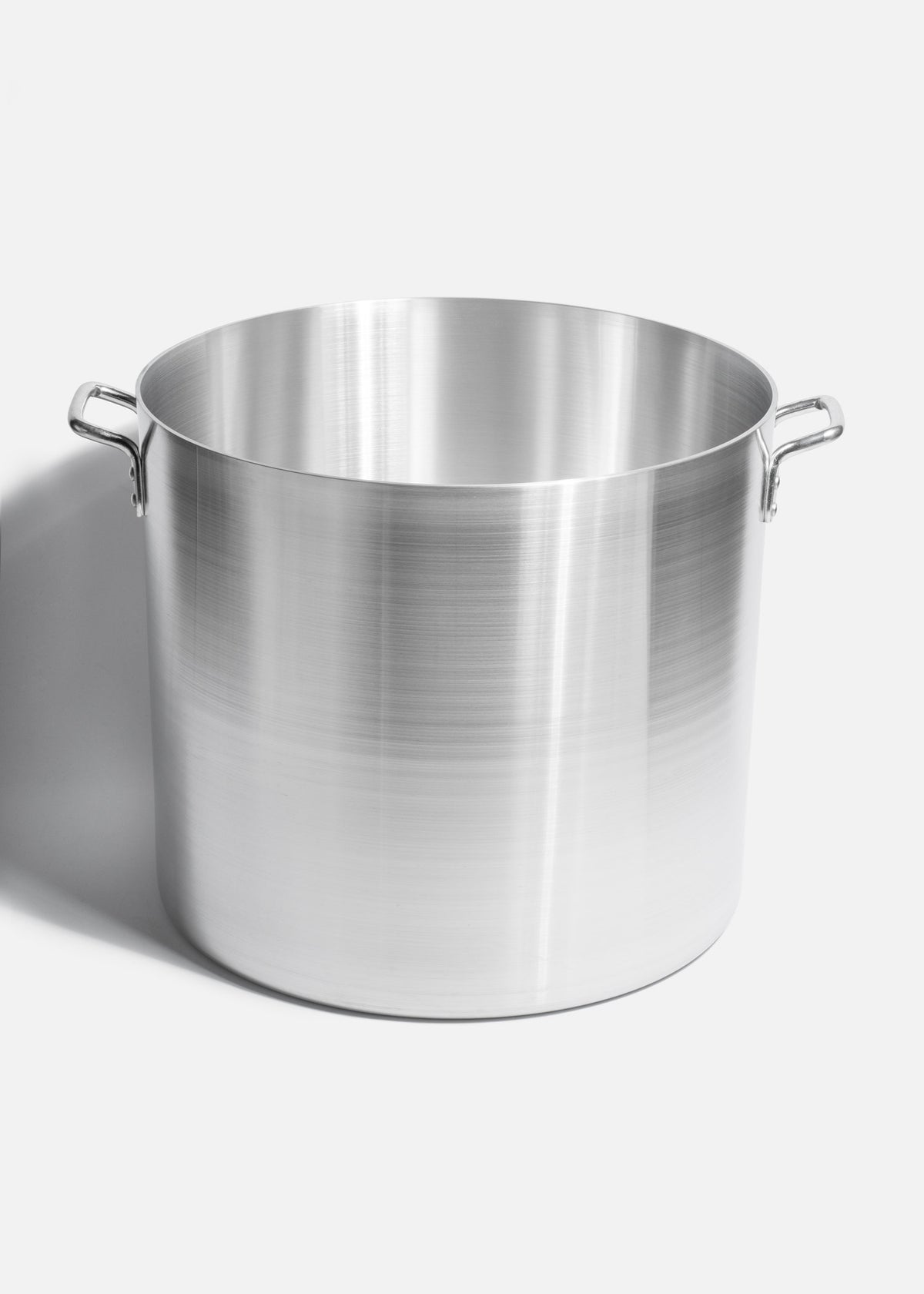 Olla de aluminio plata triple fuerte con tapa Casseru 80 L — imagen de producto