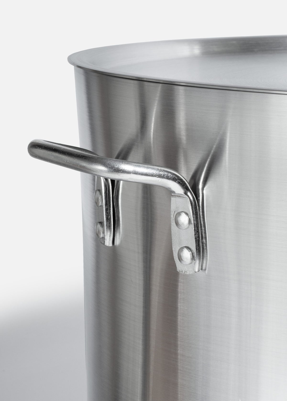 Olla de aluminio plata triple fuerte con tapa Topf 100 L — imagen de producto