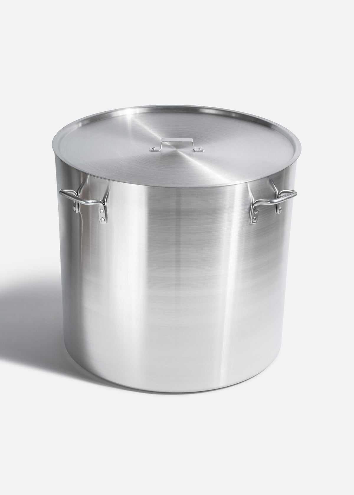 Olla de aluminio plata triple fuerte con tapa Topf 100 L — imagen de producto