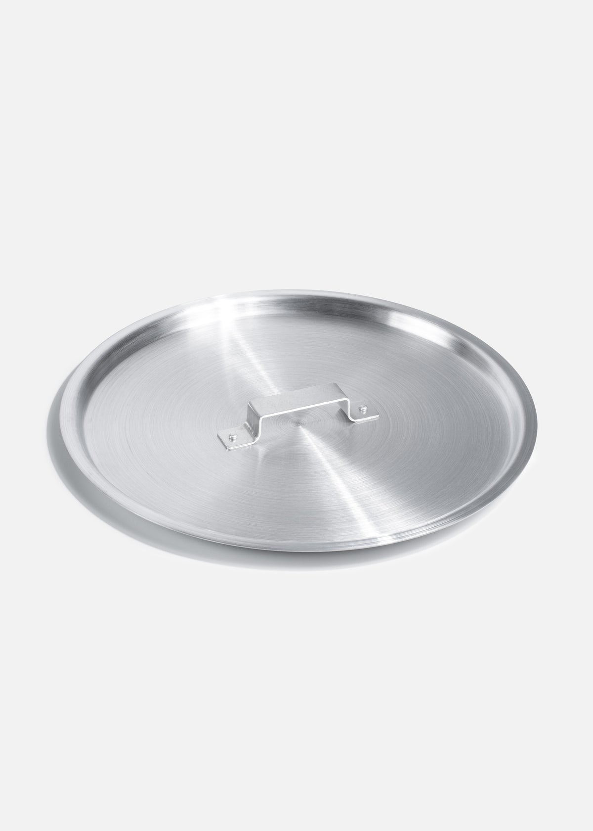 Olla de aluminio grado alimemticio triple fuerte con tapa plata 40 L — imagen de producto
