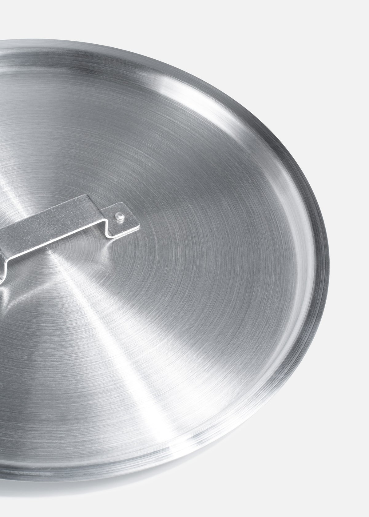 Olla de aluminio grado alimemticio triple fuerte con tapa plata 40 L — imagen de producto