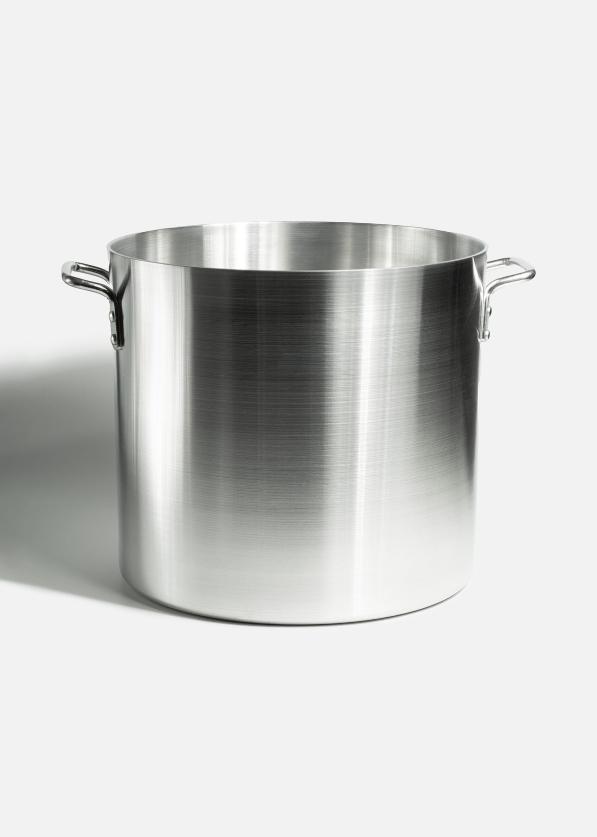 Olla de aluminio grado alimenticio con tapa triple fuerte plata Alum Pot 32 L — imagen de producto