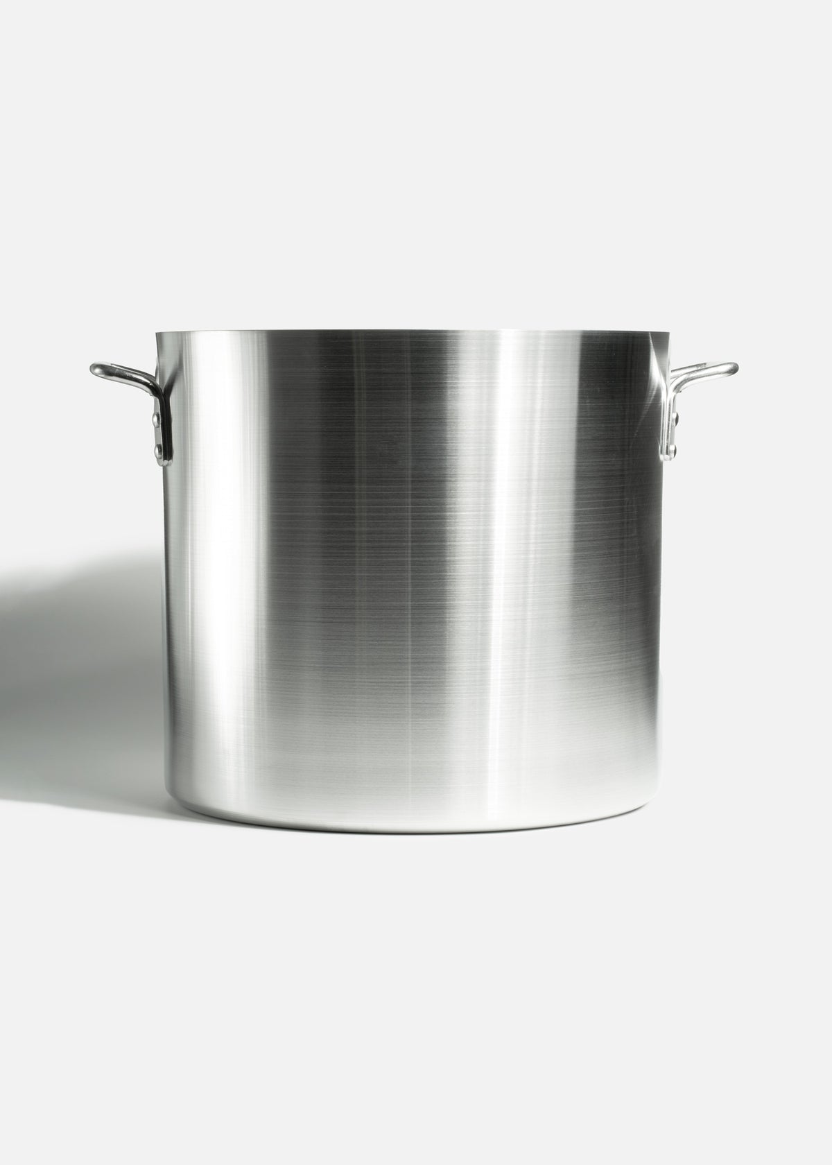 Olla de aluminio grado alimenticio con tapa triple fuerte plata Alum Pot 32 L — imagen de producto