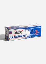 Papel aluminio reforzado plata en rollo grado alimenticio para cocinas industriales y restaurantes 3kg x 30.5 cm — imagen de producto