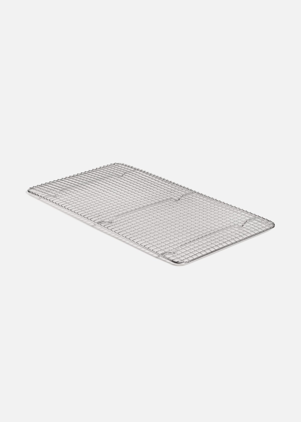 Parrilla para inserto entero de alambre plata 46x25.5 cm