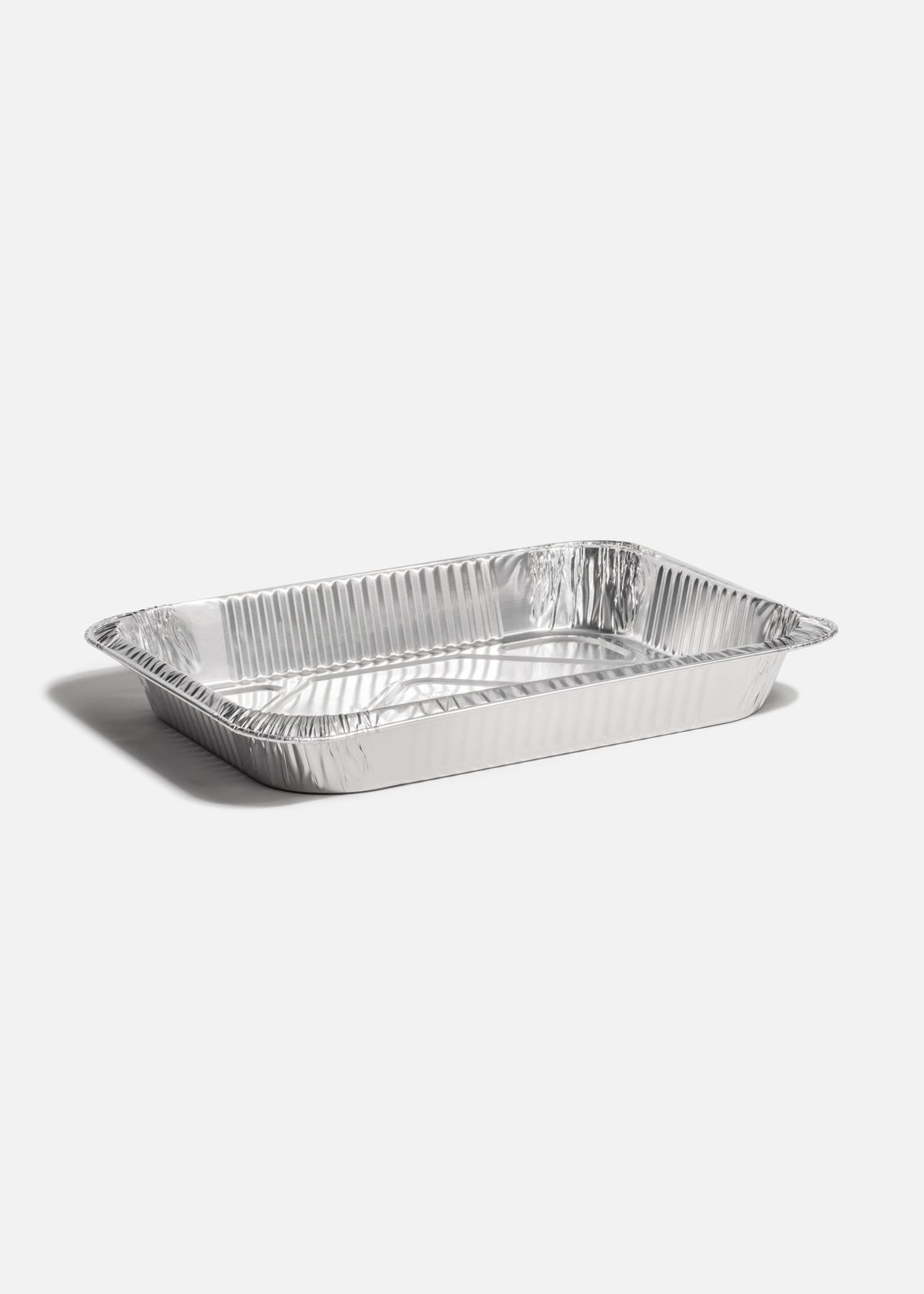 Pavera rectangular de aluminio plata 41x30x6 cm — imagen de producto