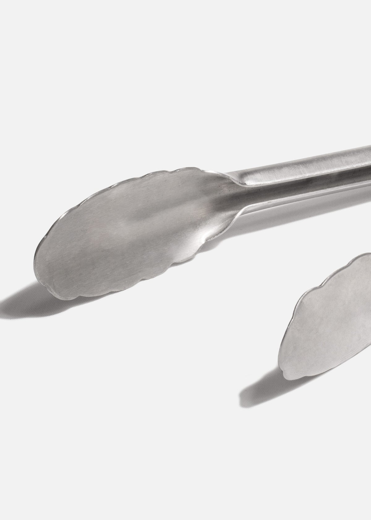 Pinza para pan de acero inoxidable plata calibre 18 9.5" — imagen de producto