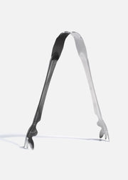 Pinzas para hielo de acero inoxidable plata Ice Handlers — imagen de producto, vista 1