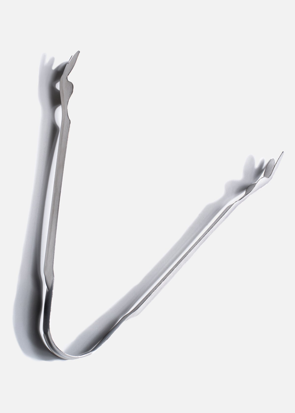 Pinzas para hielo de acero inoxidable plata Ice Handlers — imagen de producto, vista 2