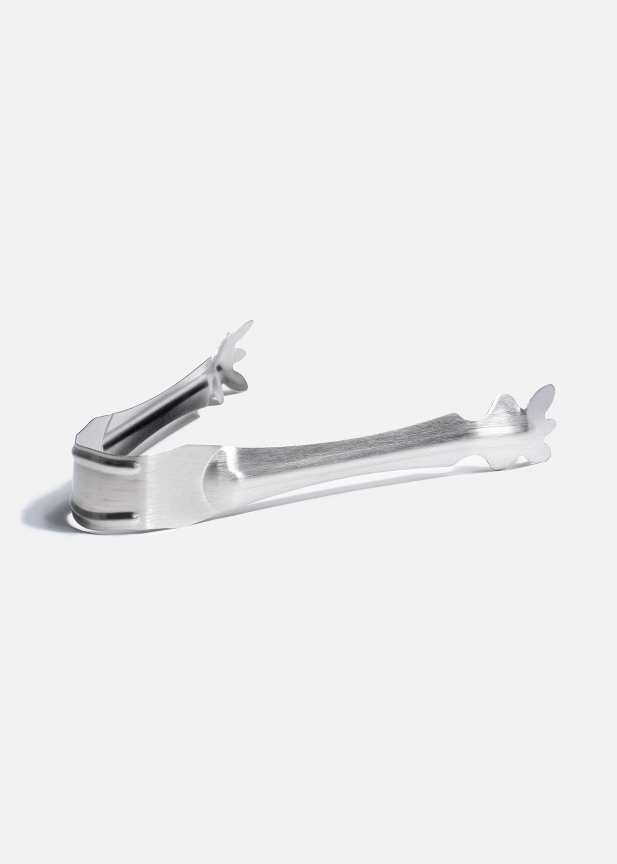 Pinzas para hielo de acero inoxidable plata Ice Handlers — imagen de producto, vista 3