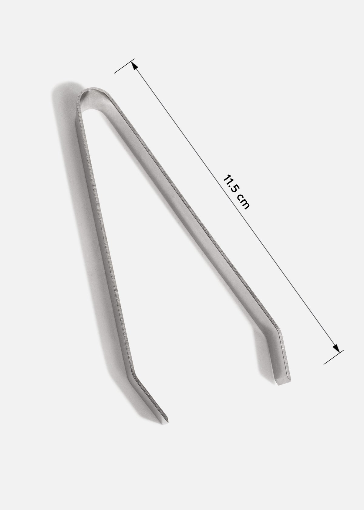 Pinzas para hueso de pescado de acero inoxidable plata 2 piezas 11.5 cm — imagen de producto