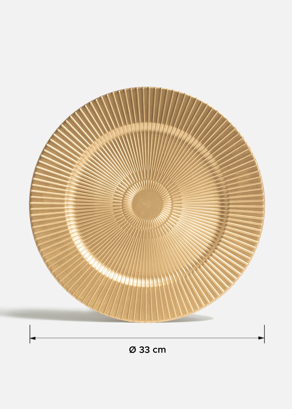 venta plato base dorado maha