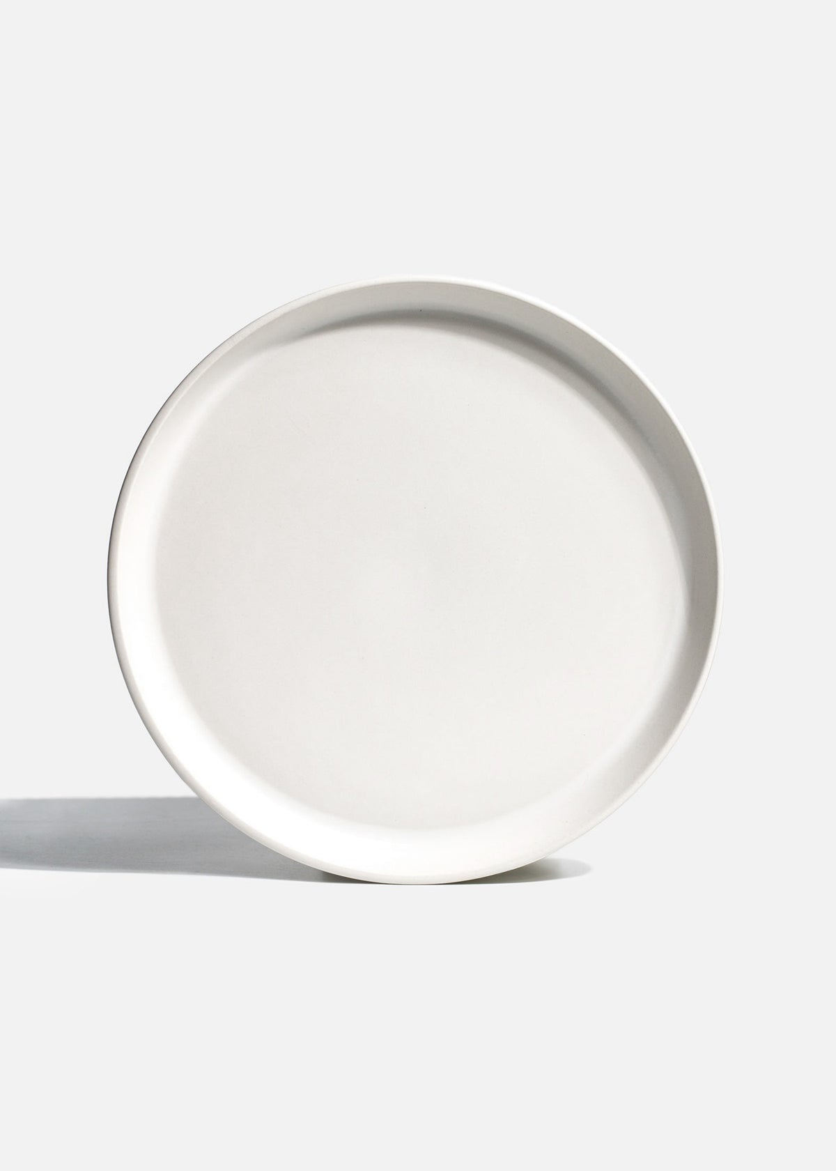 Platos trinche de cerámica blanco mate Bruce — imagen de producto, vista 4