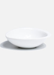 Plato cónico de porcelana blanco Areu 60 ml — imagen de producto, vista 1