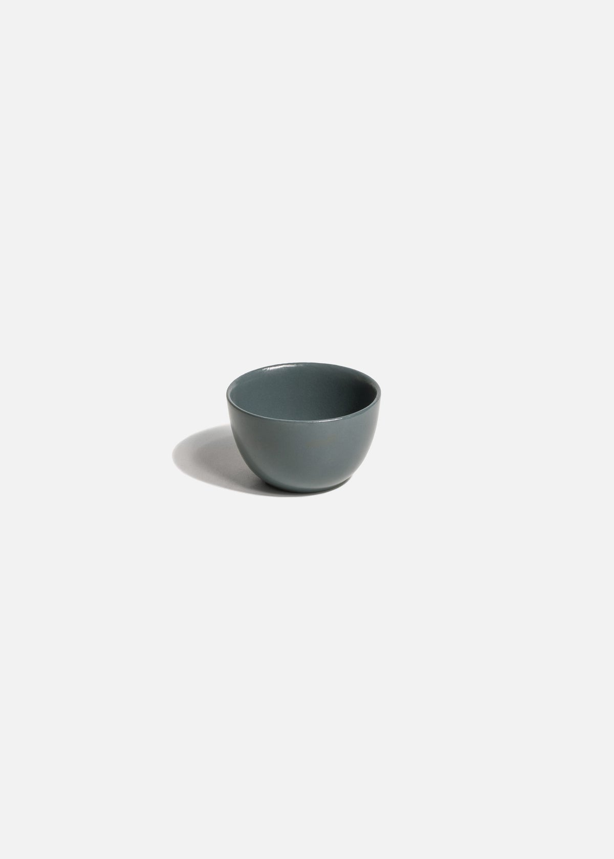 Plato para consomé de cerámica semi mate gris Chicago 220 ml - Ø 9.8 cm — imagen de producto