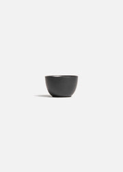Plato para consomé de cerámica negro semi mate Baltimore 220 ml - Ø 10 cm — imagen de producto