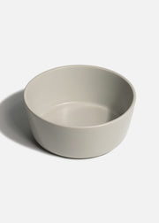 Plato hondo para ensalada de cerámica premium gris esmalte mate profesional para restaurante y cafeterías Stone Lain Ø 15.5 cm, altura 6.5 cm, capacidad 800 ml — imagen de producto