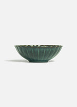 Plato hondo de porcelana verde East Ocean — imagen de producto