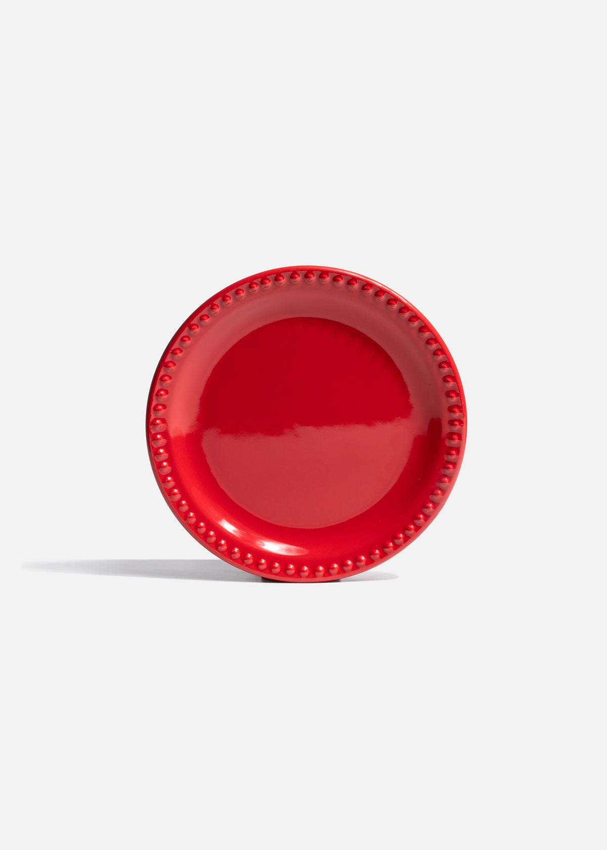 Plato de cerámica rojo Monet Ø 19 cm — imagen de producto, vista 1
