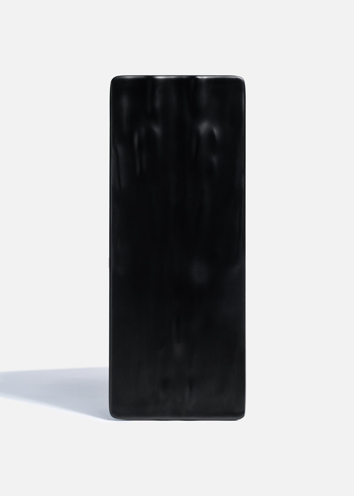 Plato rectangular negro de melamina Agni — imagen de producto, vista 5