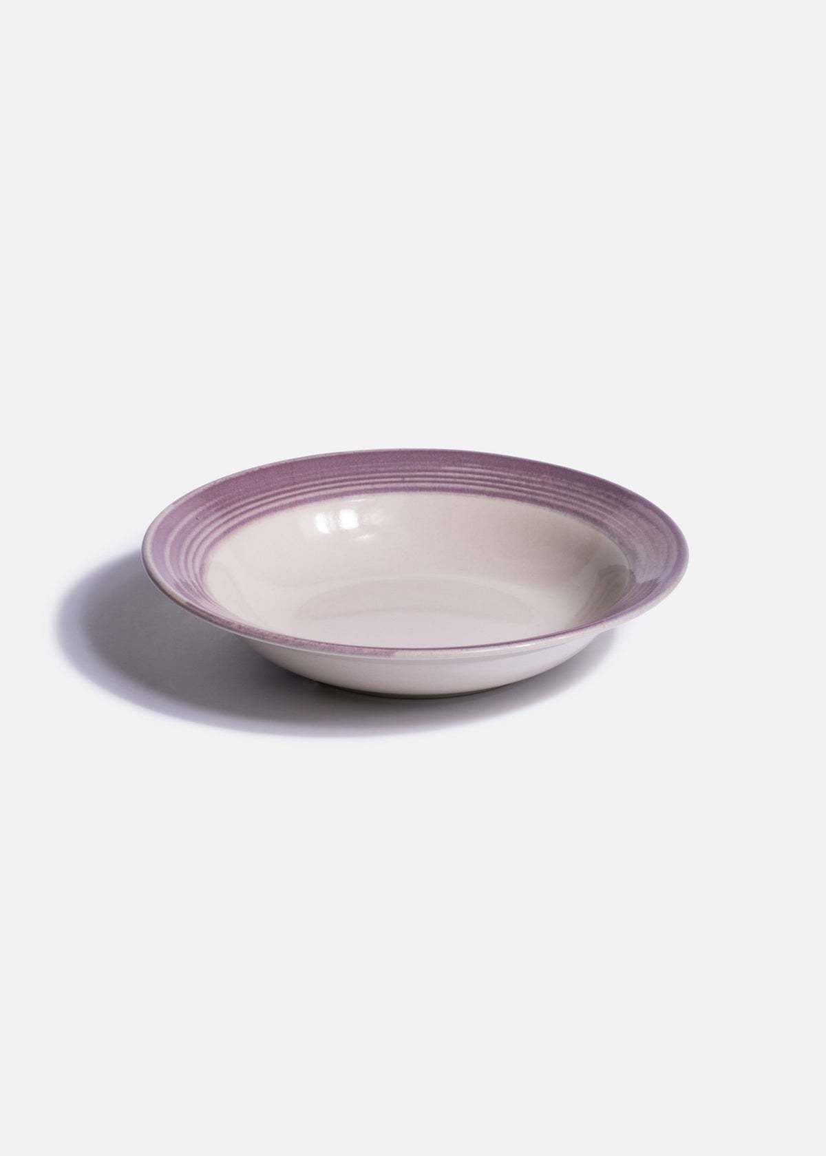 Plato sopero de cerámica morado México Lindo Ø 21 cm 380 ml