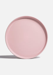 Plato trinche con borde elevado de cerámica rosa mate Stone Lain Ø 26.5 cm — imagen de producto