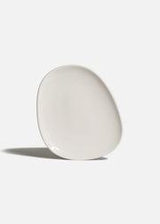 Plato trinche de porcelana blanco Vago 24 × 20 cm