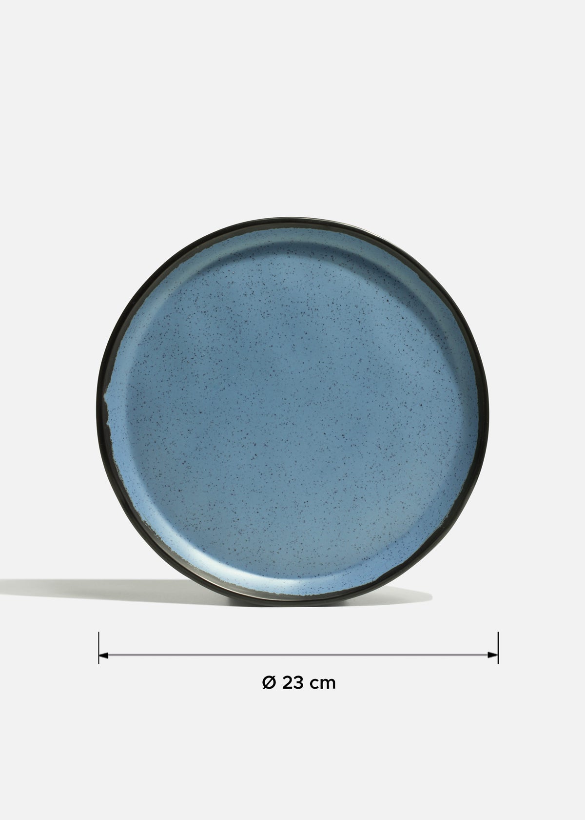 Plato trinche hygge de melamina azul Beluga Ø 23 cm — imagen de producto