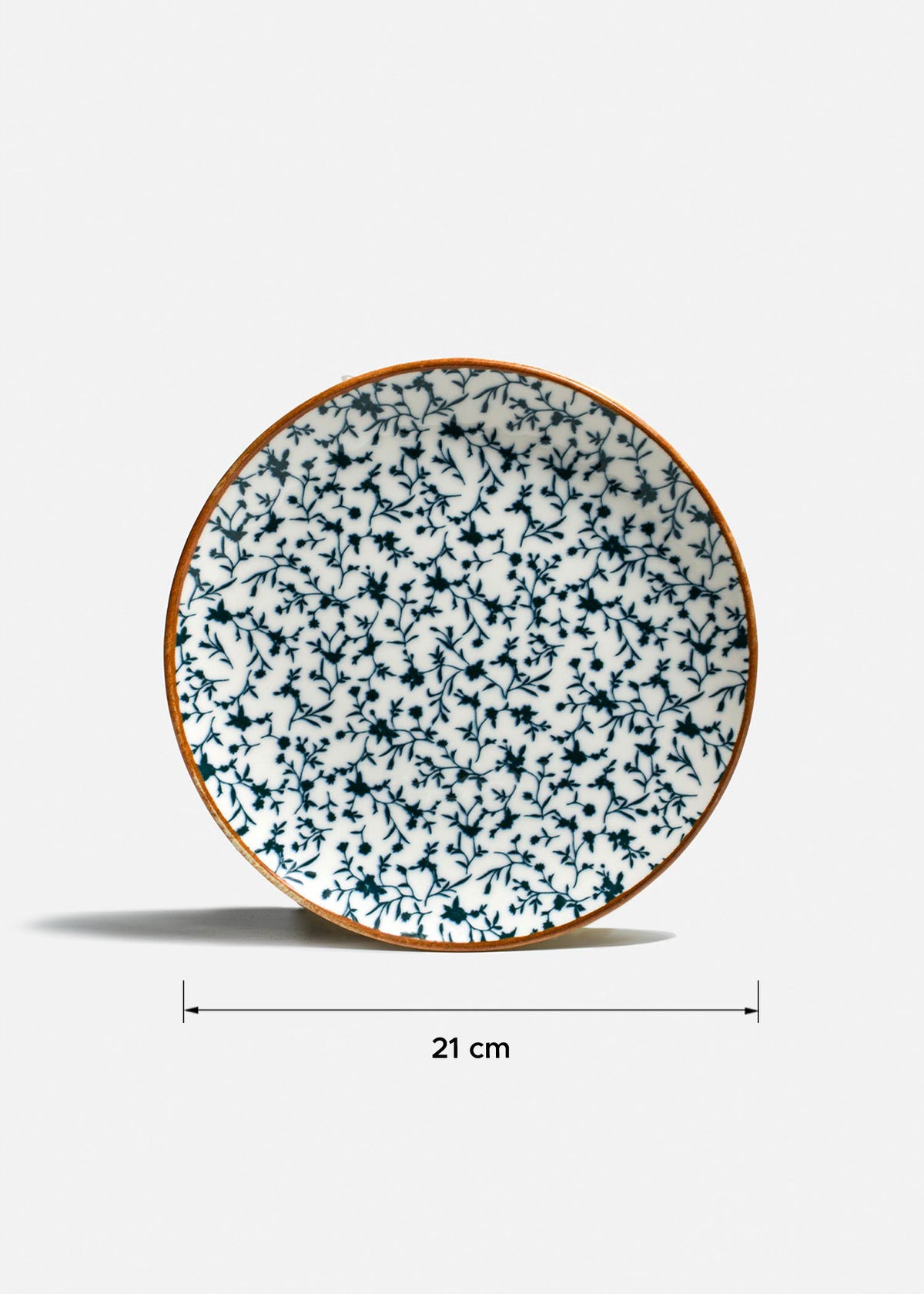 Platos trinche de porcelana blanco y azul Princess / Lottus — imagen de producto, vista 4