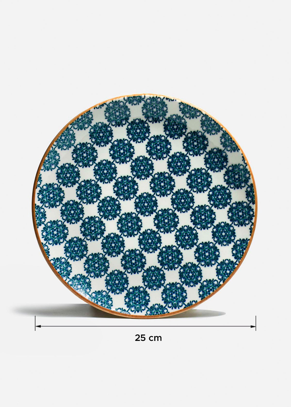 Platos trinche de porcelana blanco y azul Princess / Lottus — imagen de producto, vista 8