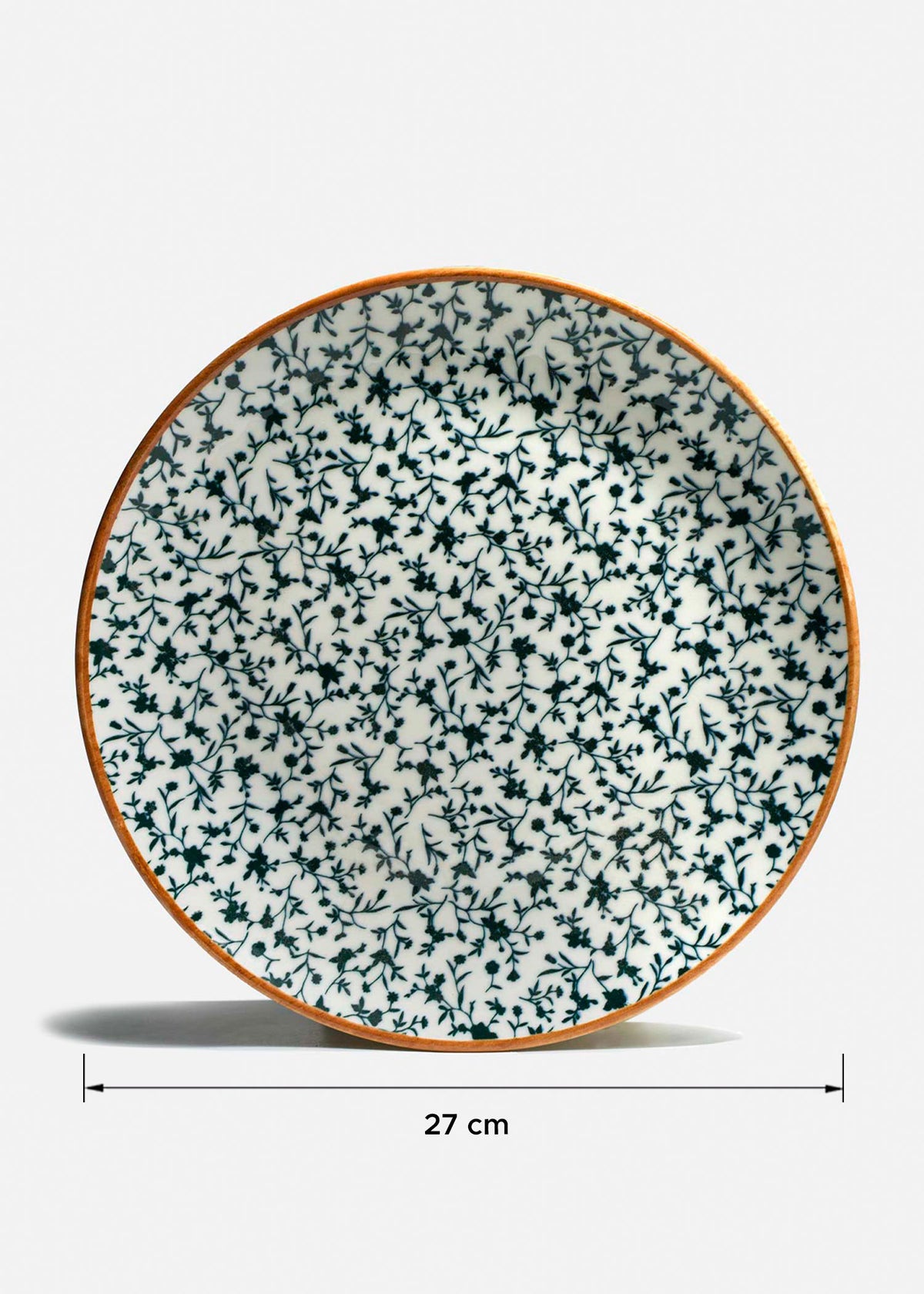 Platos trinche de porcelana blanco y azul Princess / Lottus — imagen de producto, vista 2