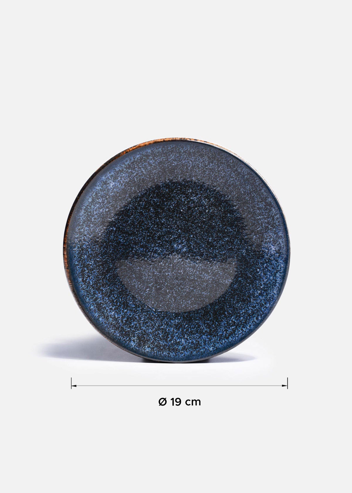 Platos trinche de cerámica azul Regina Cosmos — imagen de producto, vista 4