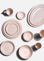 Platos trinche de melamina beige Neutral Tone — imagen de producto, vista 1