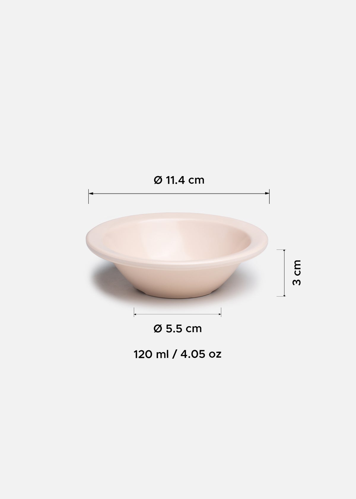Tazones de melamina beige Neutral Tone — imagen de producto