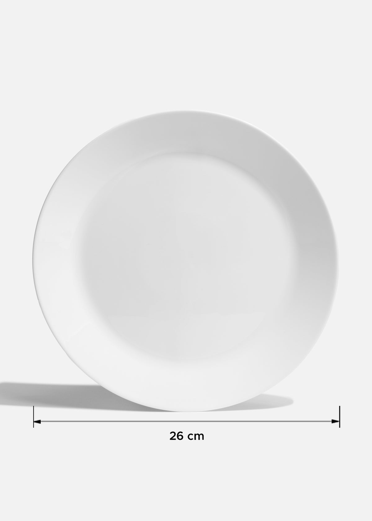 Platos trinche de opalo blanco Antarctic — imagen de producto