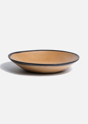 Plato hondo de melamina café Beluga 1 L, Ø 25 cm — imagen de producto