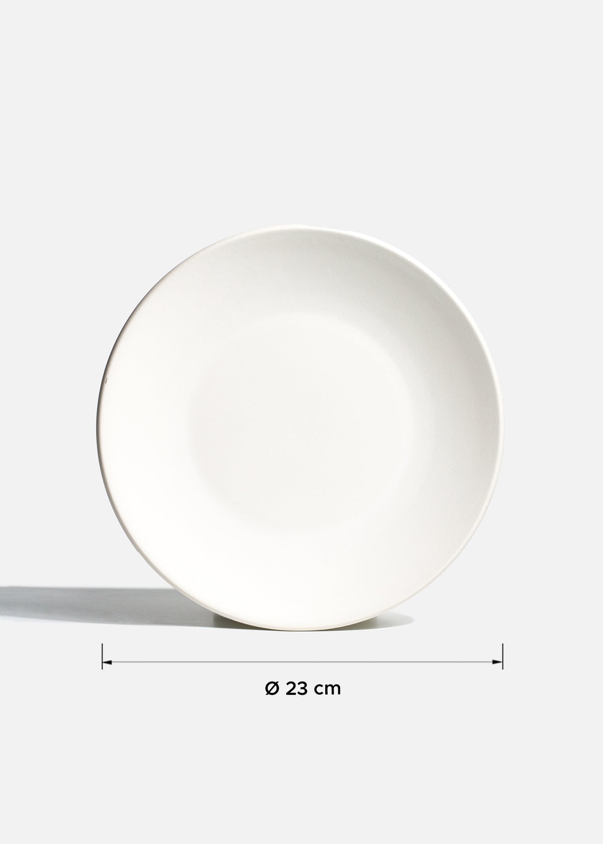 Platos trinche de cerámica blanco Baltimore — imagen de producto, vista 4