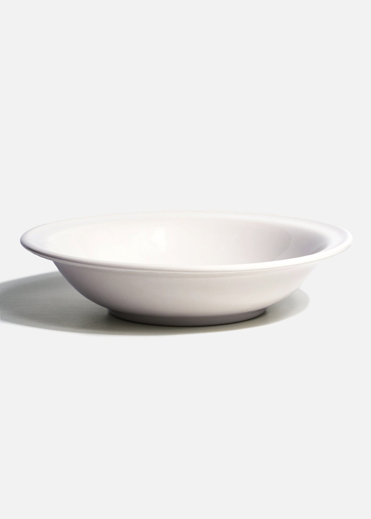 Plato hondo de cerámica blanco Madrid Ø 21 cm, 650 ml — imagen de producto