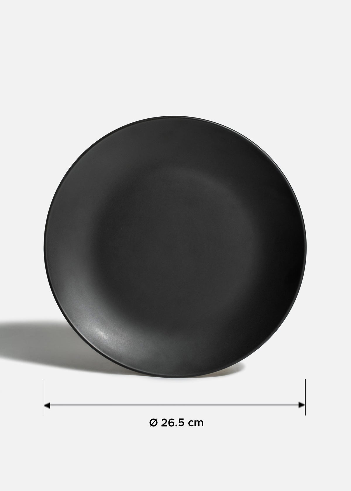 Platos trinche de cerámica negro Royal — imagen de producto