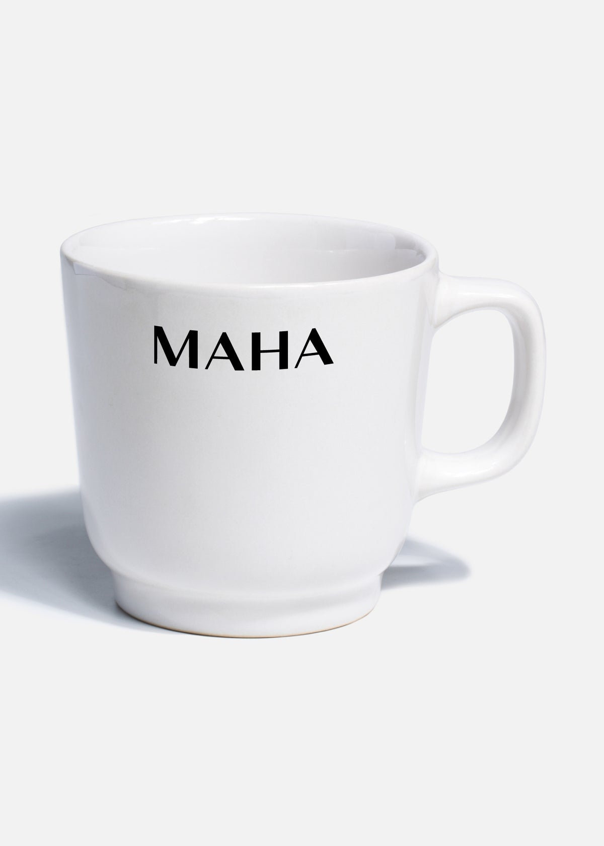 Platos de porcelana blanco Glacial + personalizado con logo simple — imagen de producto